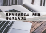 华体会全站-比利时挑战爱尔兰，决战在即必须全力以赴