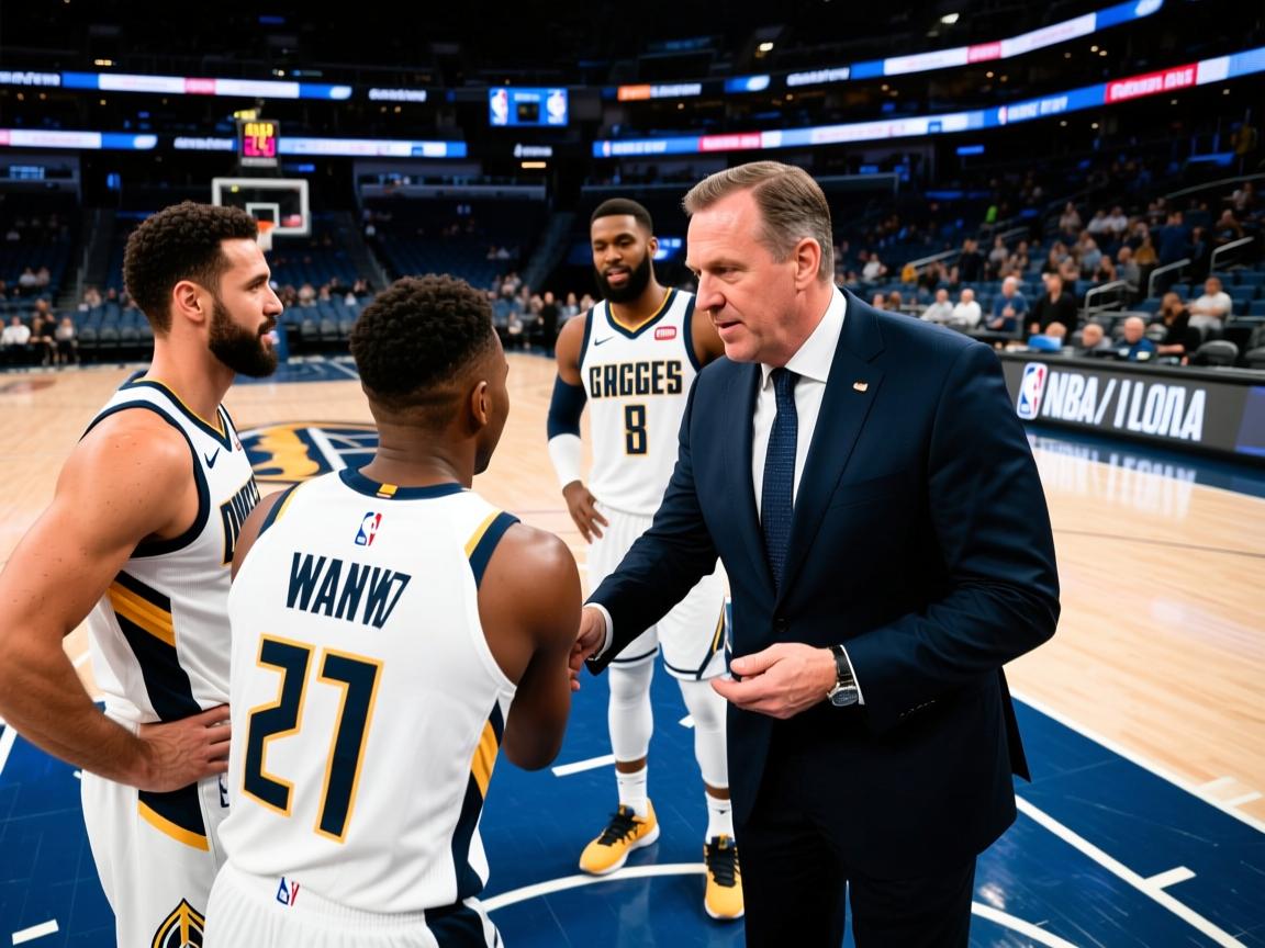 掘金队备战季后赛,主帅强调团队合作关键 第1张