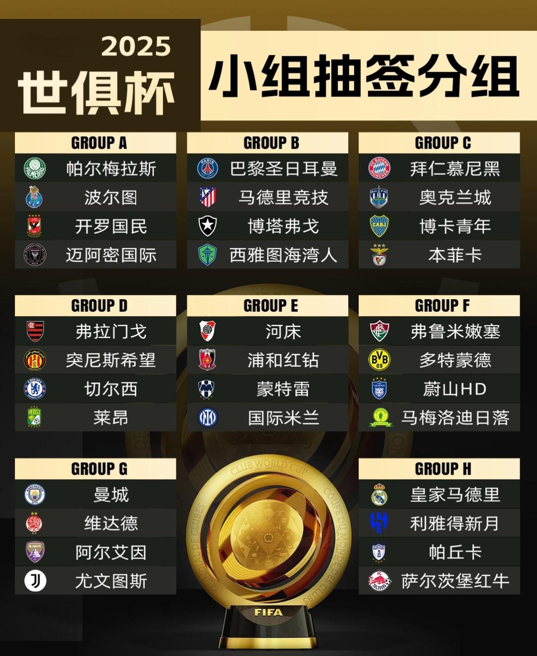 世俱杯未来将是最重要奖杯，我们是英