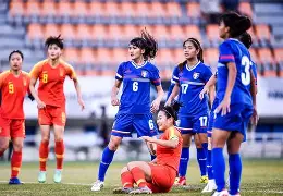 斐济女足全力以赴斗志昂扬